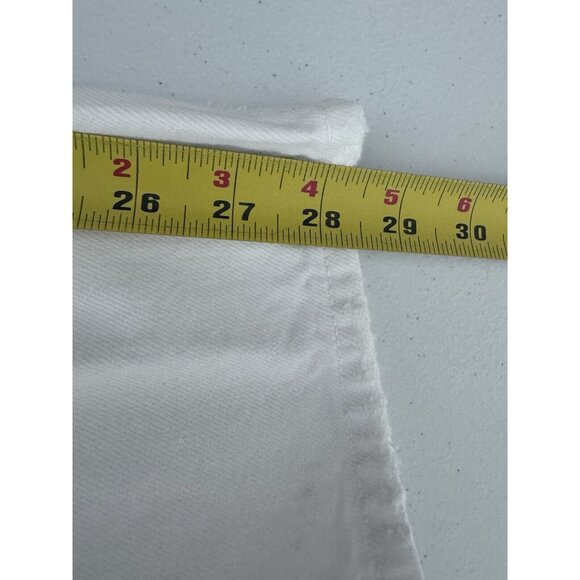 AGOLDE Jeans Womens 25 White Distressed Highrise The 90s Jean City Design Retro - Picture 9 of 13